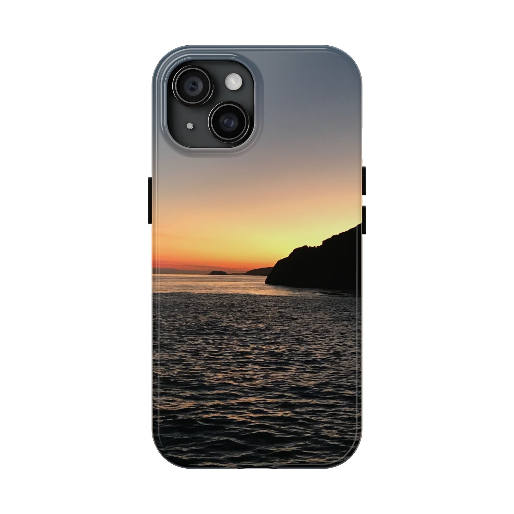 Sunset Ocean Tough Phone Case - Durable Protection for Adventurers