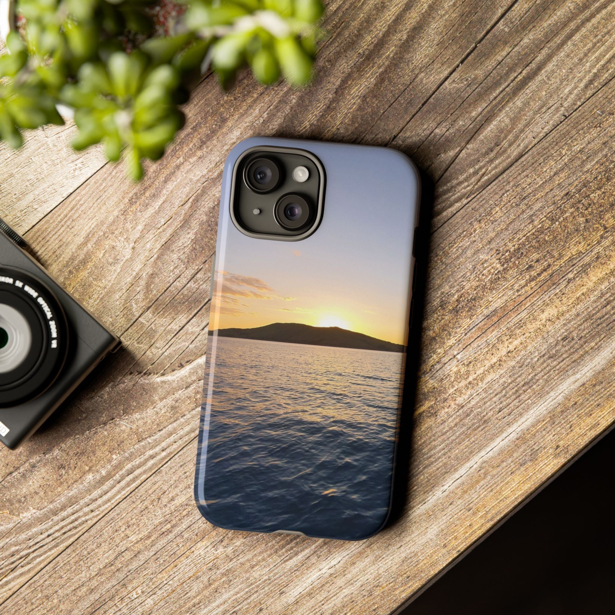 Scenic Phone Case - Tough Cases with Sunrise Design