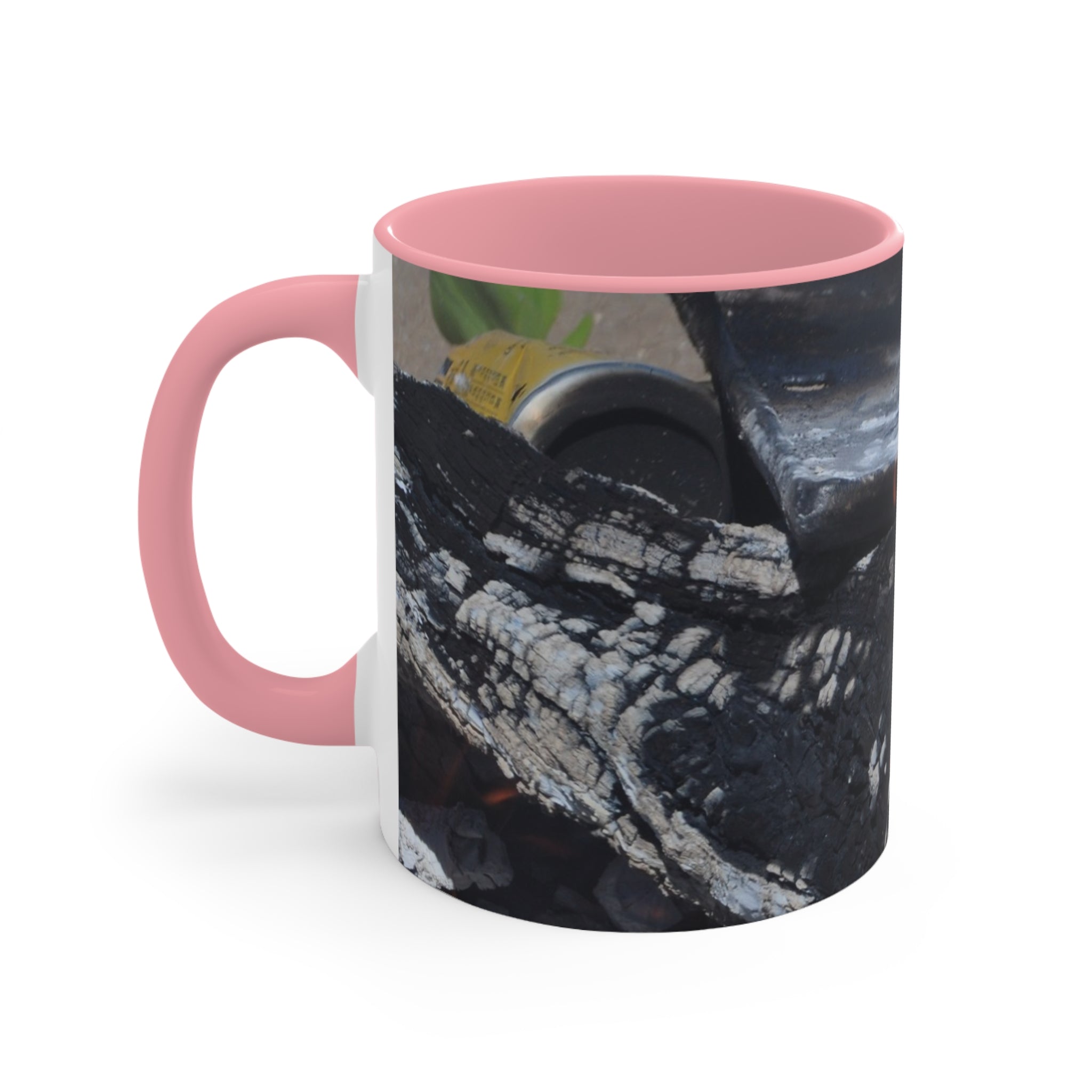 Cozy Campfire Accent Mug - Perfect for Campers & Nature Lovers