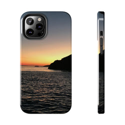 Sunset Ocean Tough Phone Case - Durable Protection for Adventurers