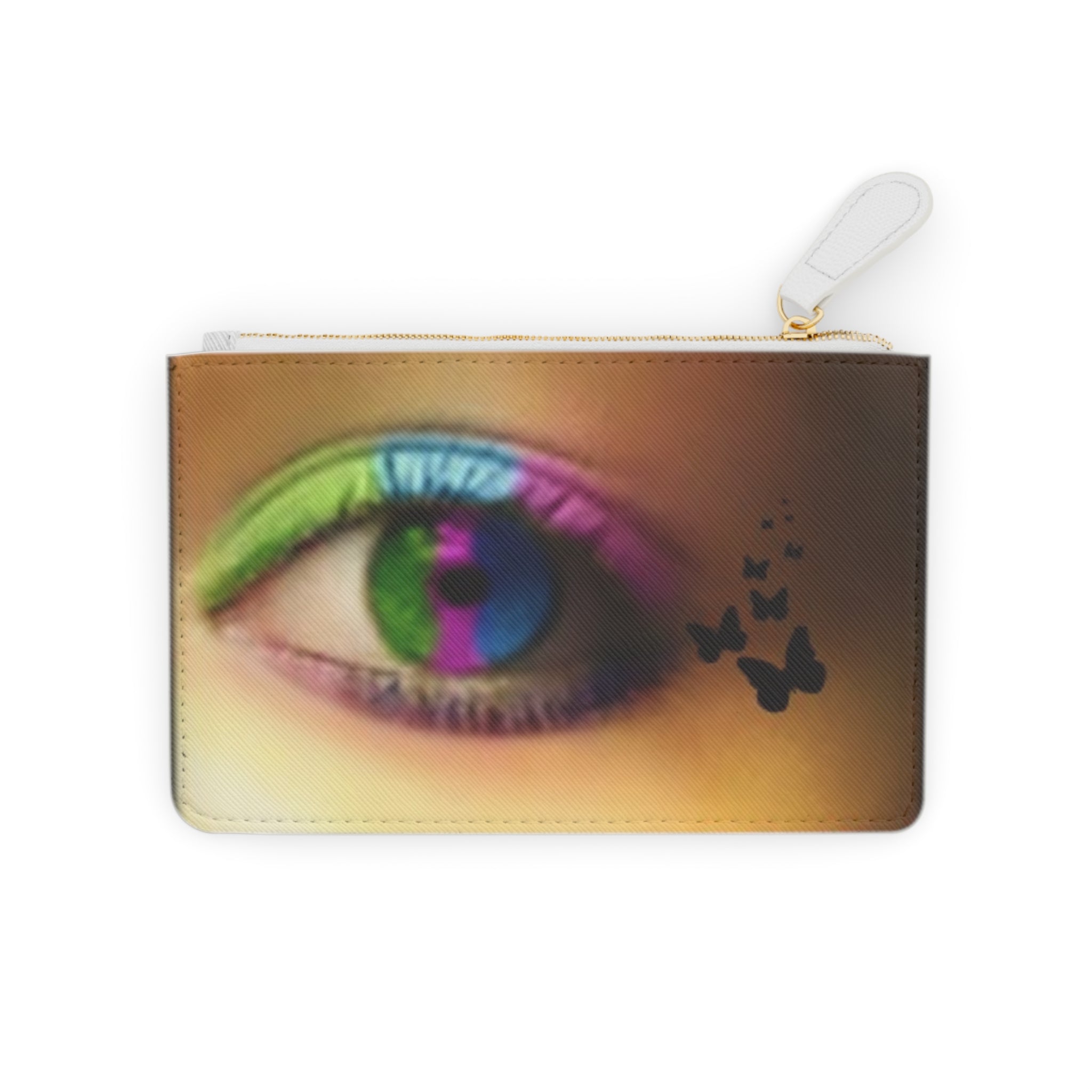 Colorful Eye Mini Clutch Bag  With Butterfly  | Stylish Accessory for Everyone