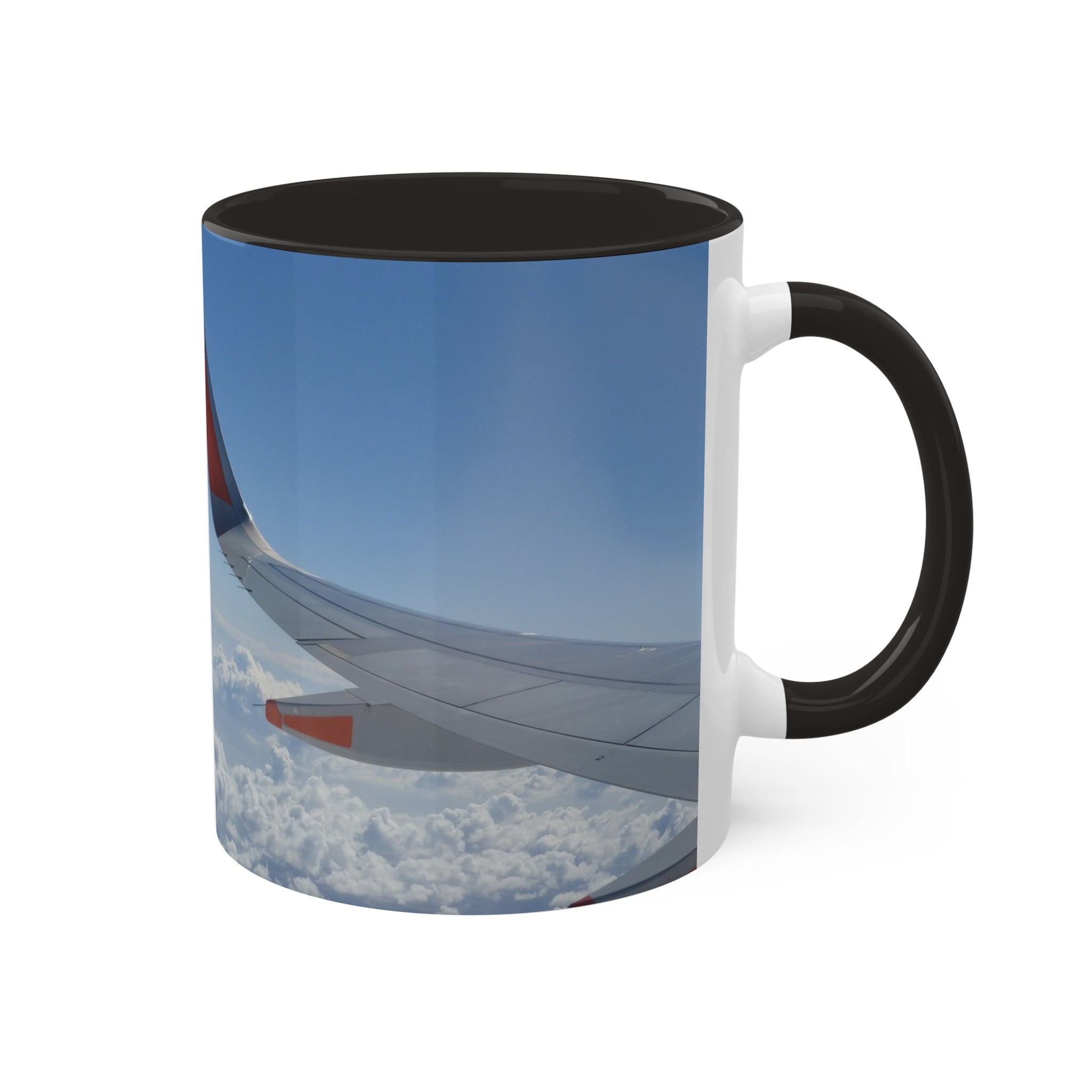 Aviation-Inspired Colorful Mug - 11oz Travel Coffee Cup