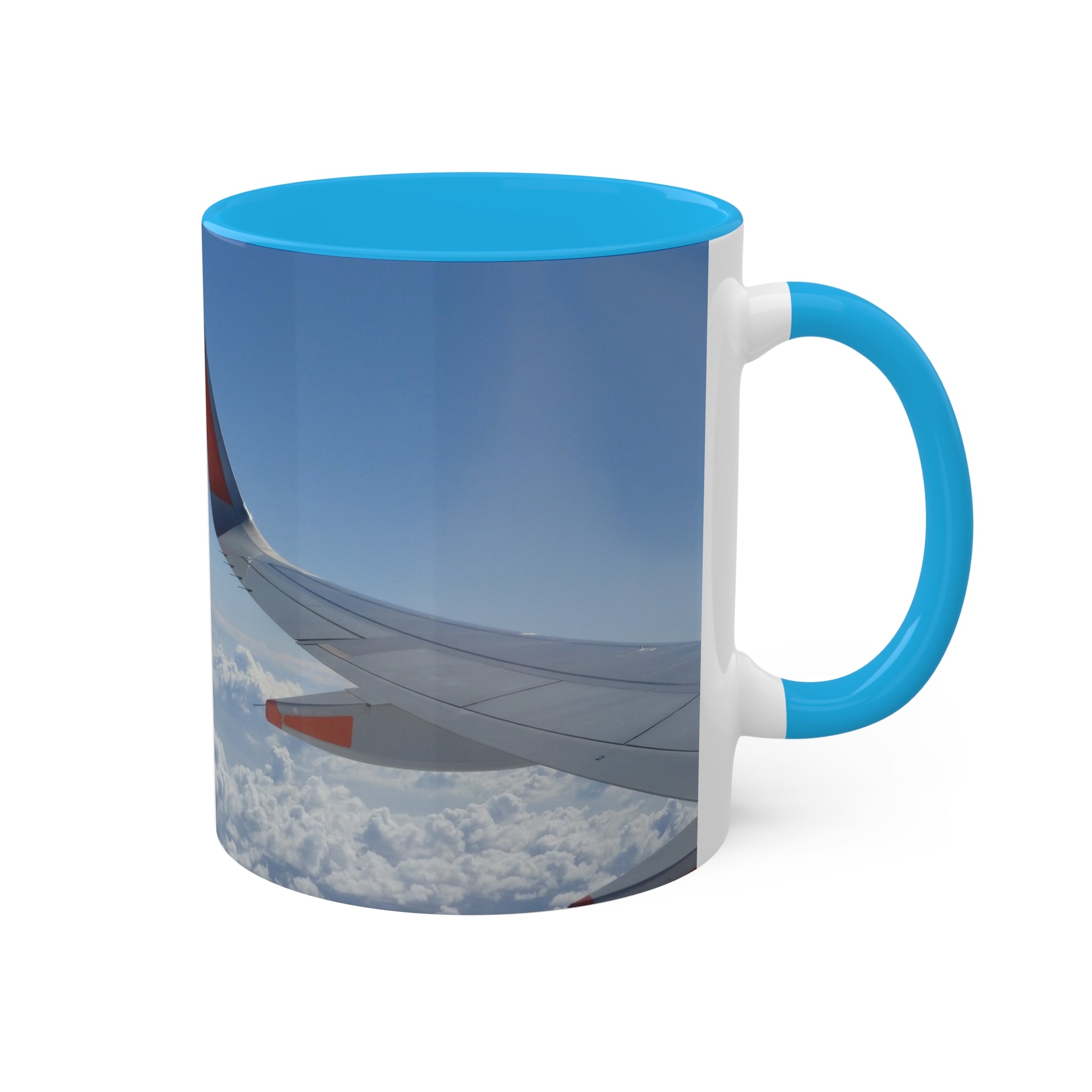 Aviation-Inspired Colorful Mug - 11oz Travel Coffee Cup