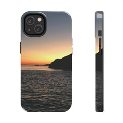 Sunset Ocean Tough Phone Case - Durable Protection for Adventurers