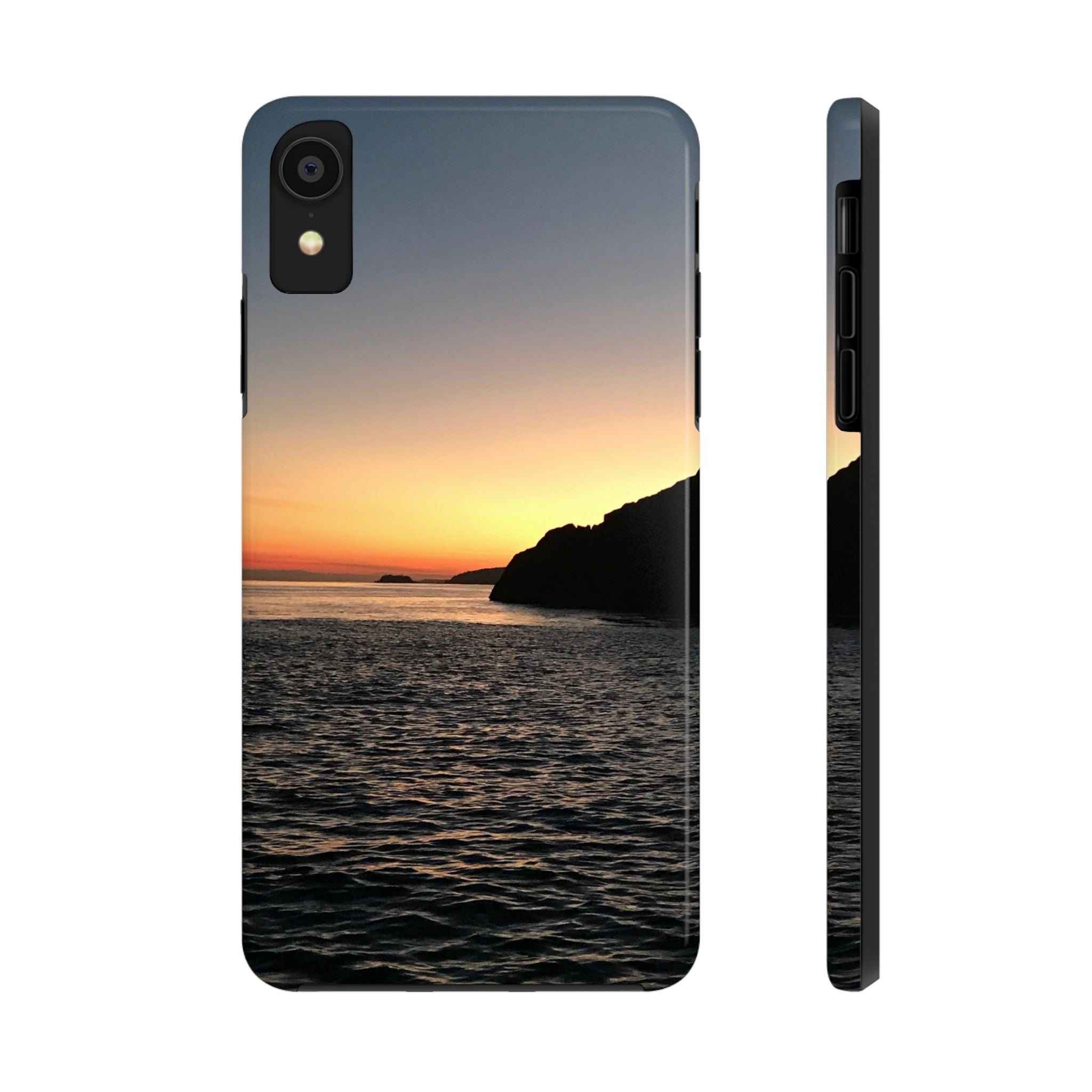 Sunset Ocean Tough Phone Case - Durable Protection for Adventurers