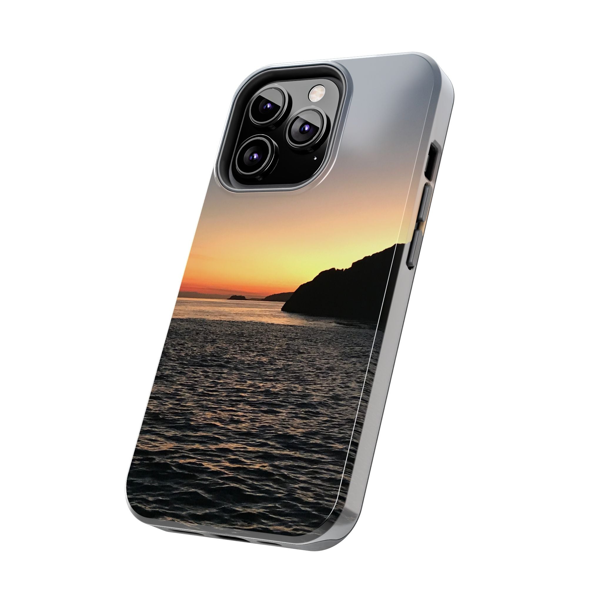 Sunset Ocean Tough Phone Case - Durable Protection for Adventurers