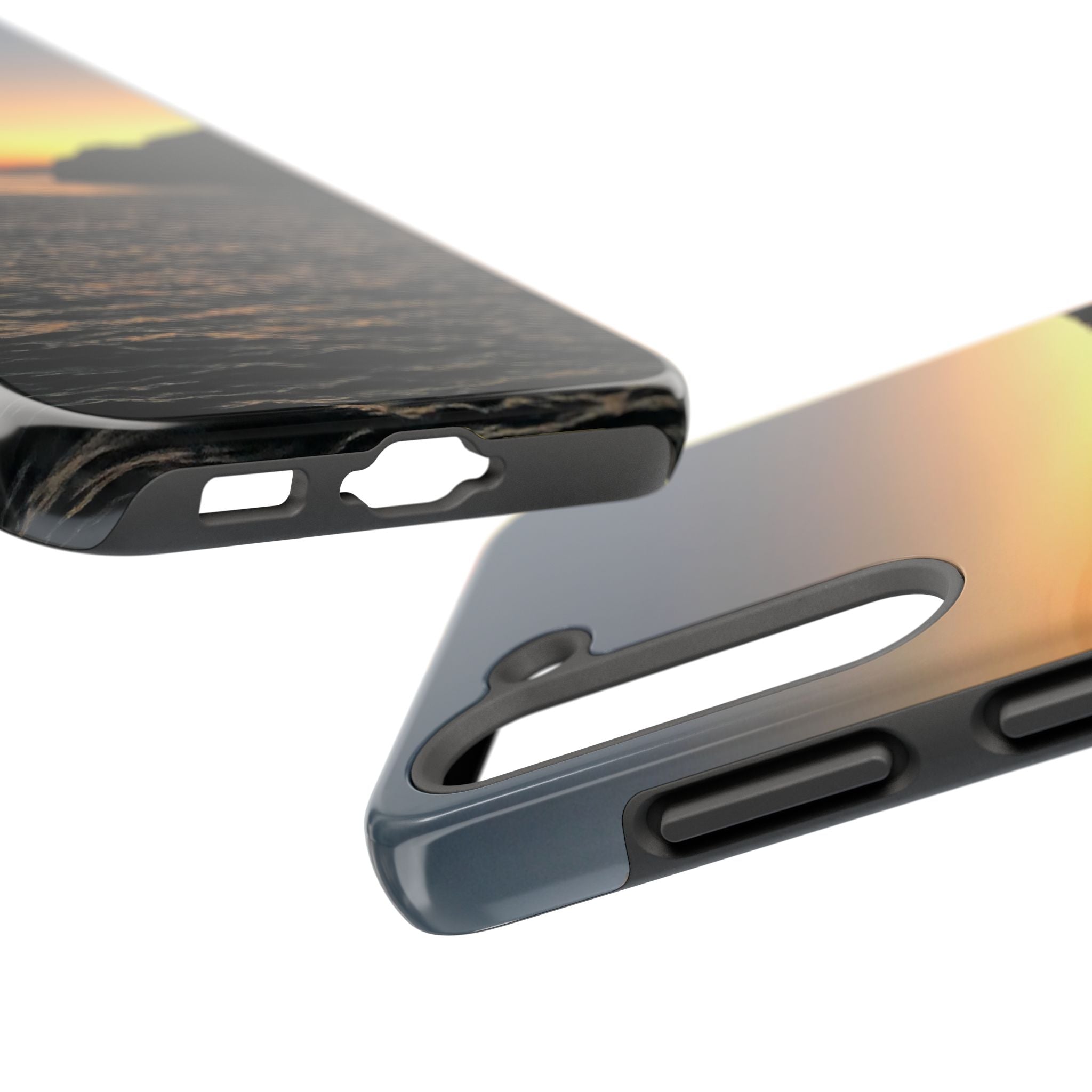 Sunset Ocean Tough Phone Case - Durable Protection for Adventurers