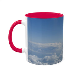 Aviation-Inspired Colorful Mug - 11oz Travel Coffee Cup