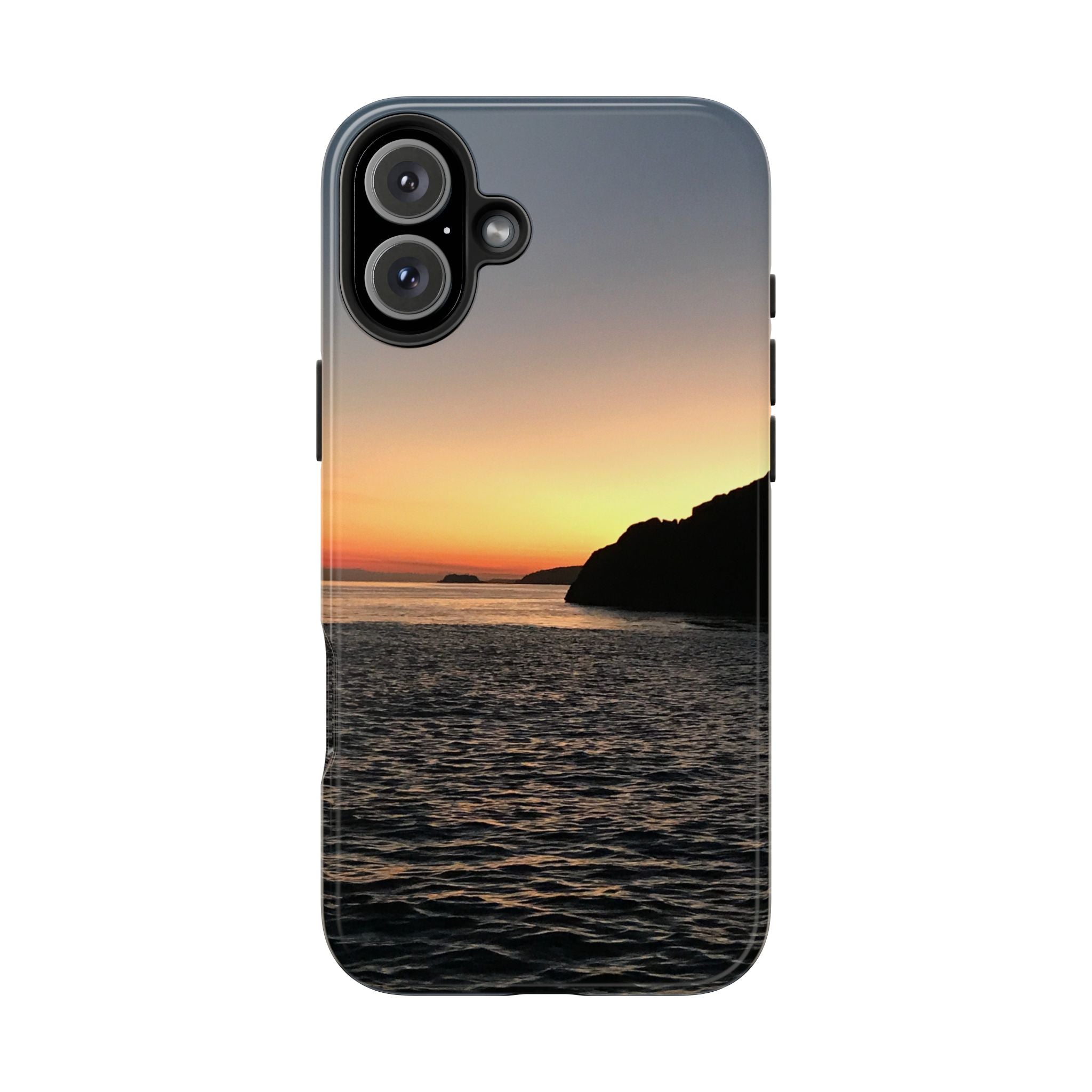 Sunset Ocean Tough Phone Case - Durable Protection for Adventurers