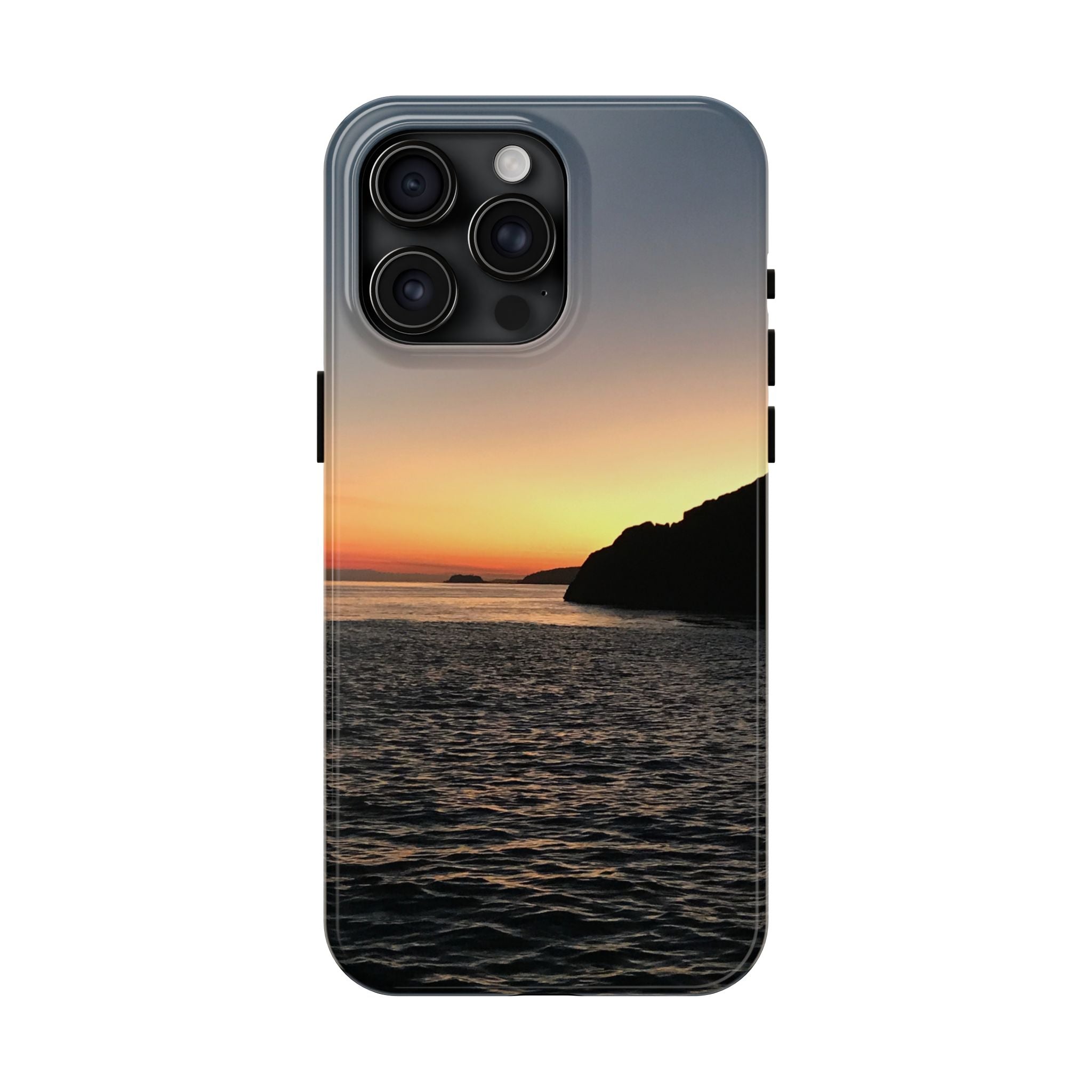 Sunset Ocean Tough Phone Case - Durable Protection for Adventurers