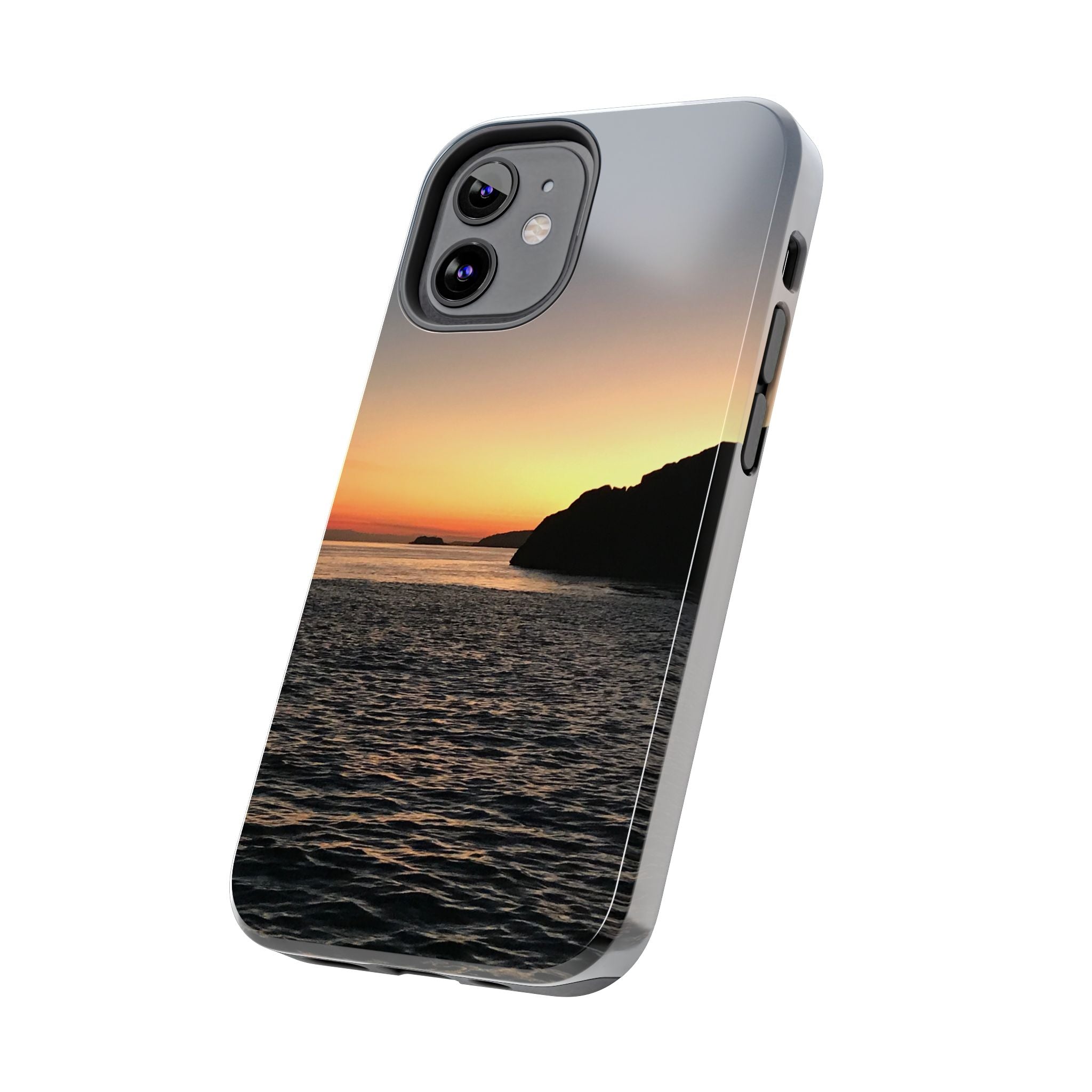 Sunset Ocean Tough Phone Case - Durable Protection for Adventurers