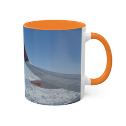 Aviation-Inspired Colorful Mug - 11oz Travel Coffee Cup