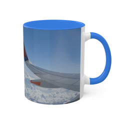 Aviation-Inspired Colorful Mug - 11oz Travel Coffee Cup