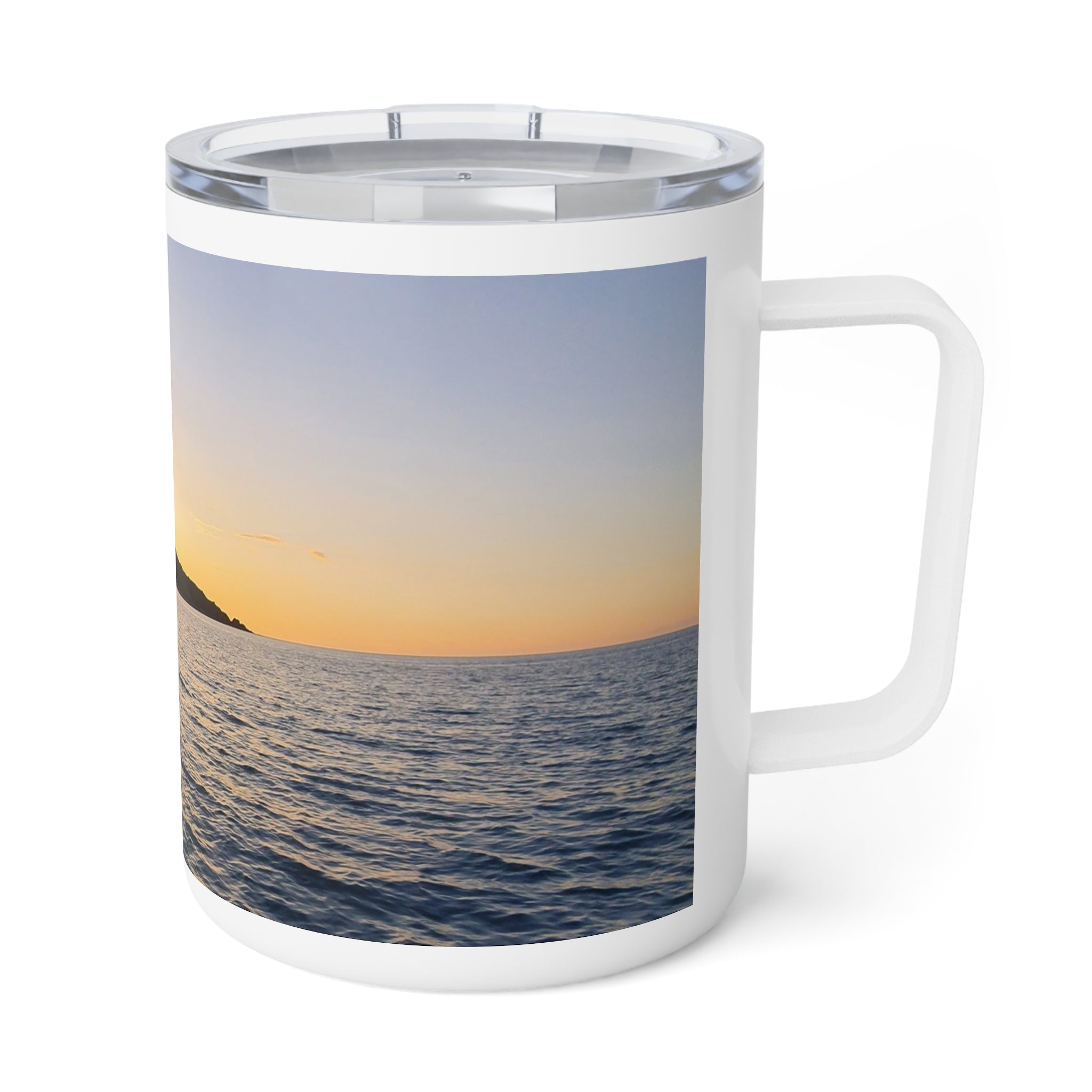 Retro Poolside Insulated Coffee Mug - Perfect for Beach Lovers & Summer Vibes