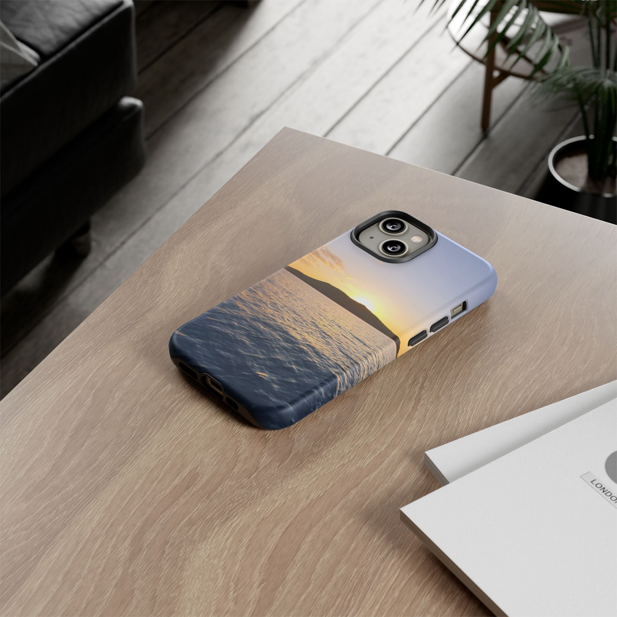 Scenic Phone Case - Tough Cases with Sunrise Design