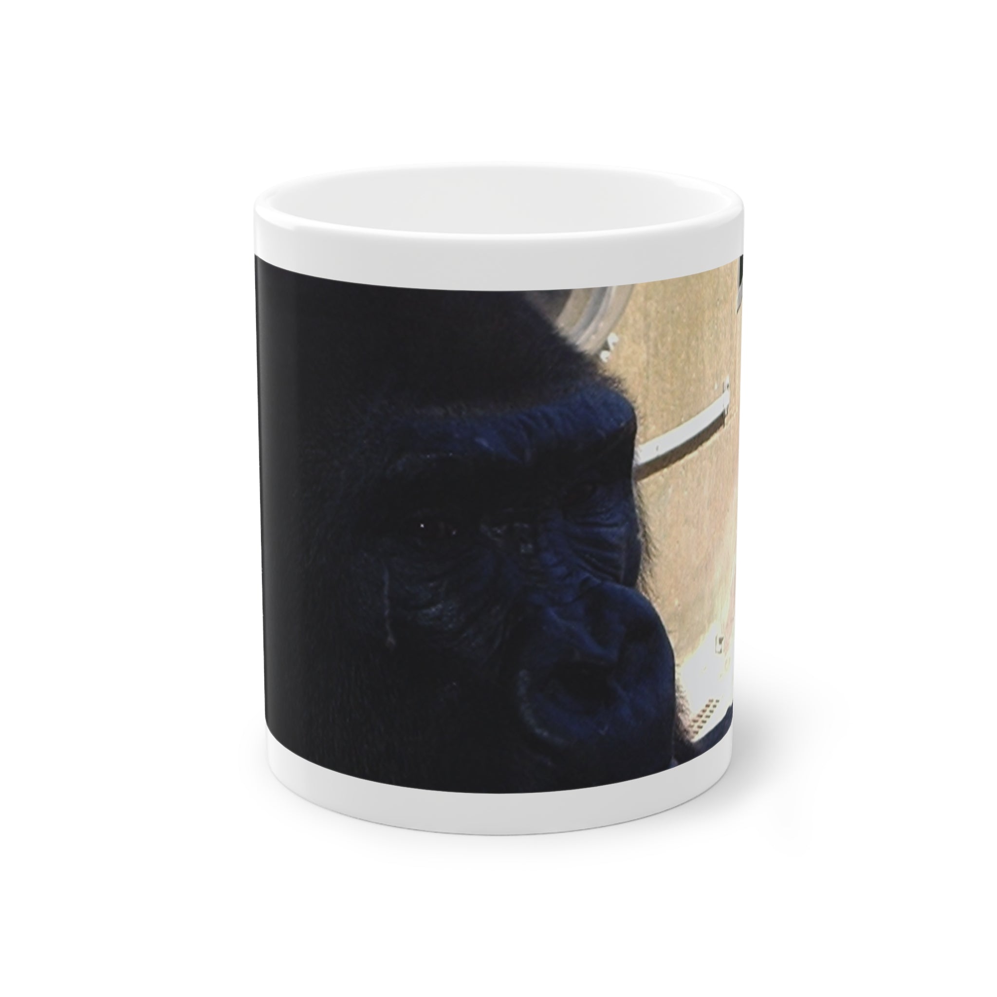 Gorilla Focus Standard Mug - 11oz Coffee Cup for Animal Lovers