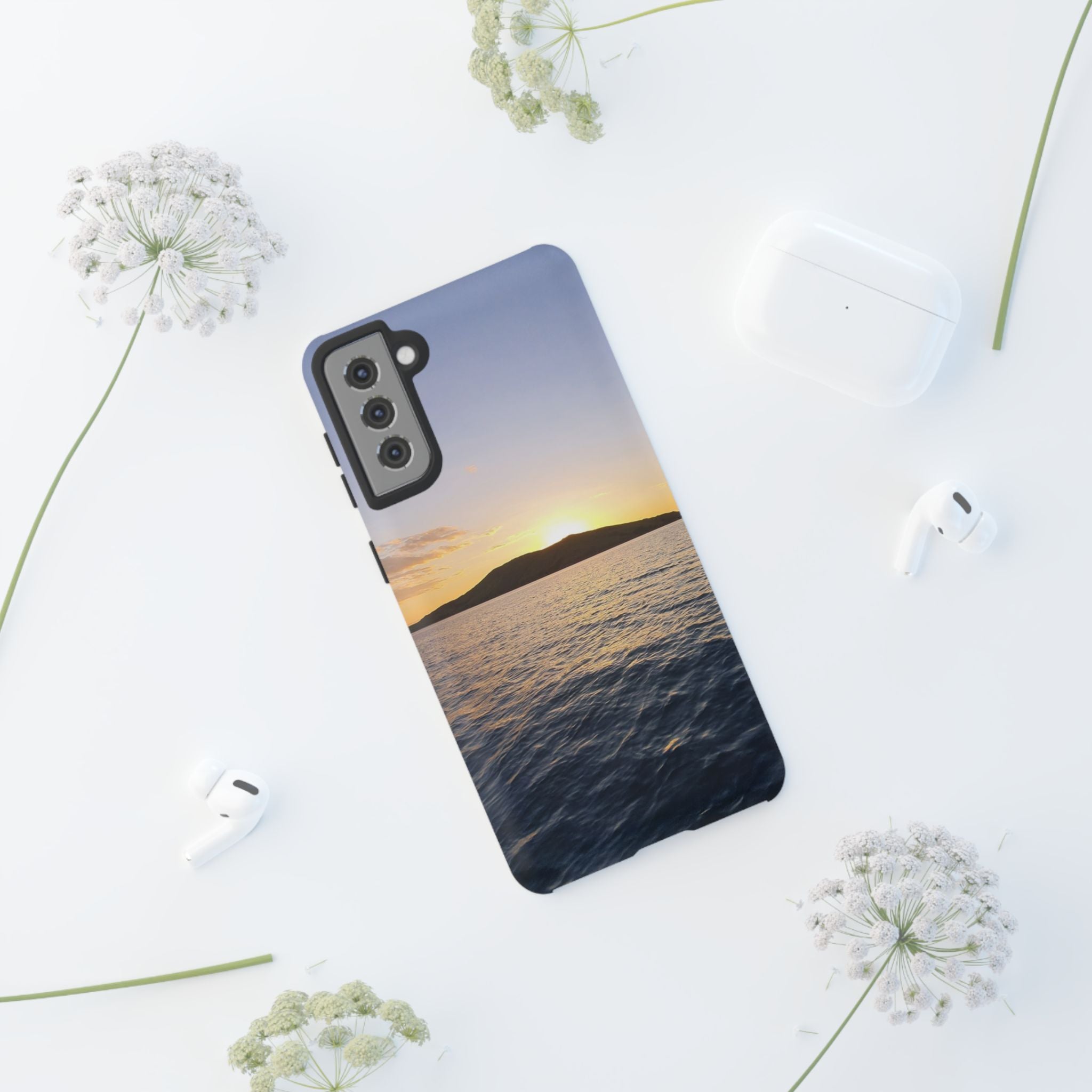 Scenic Phone Case - Tough Cases with Sunrise Design