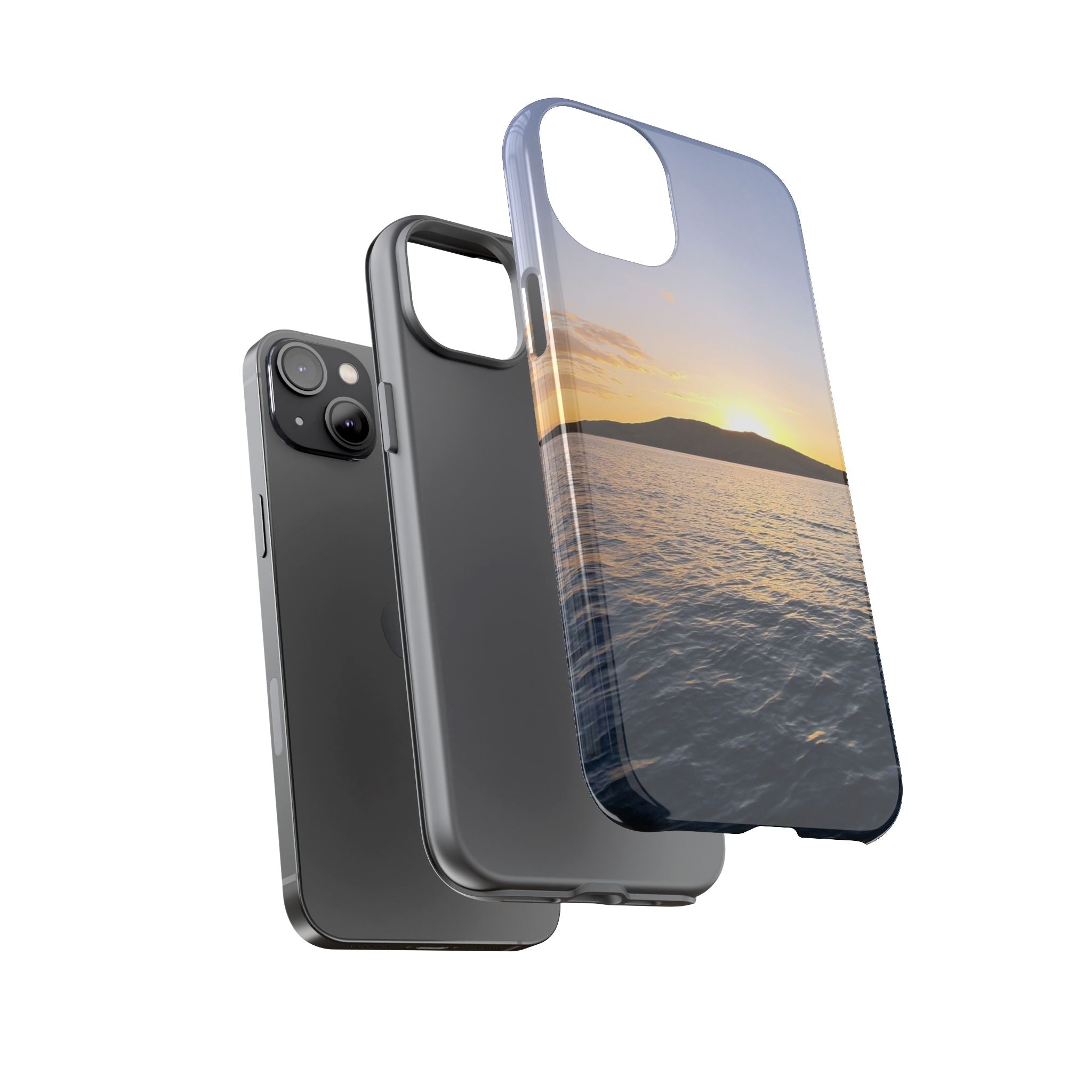 Scenic Phone Case - Tough Cases with Sunrise Design