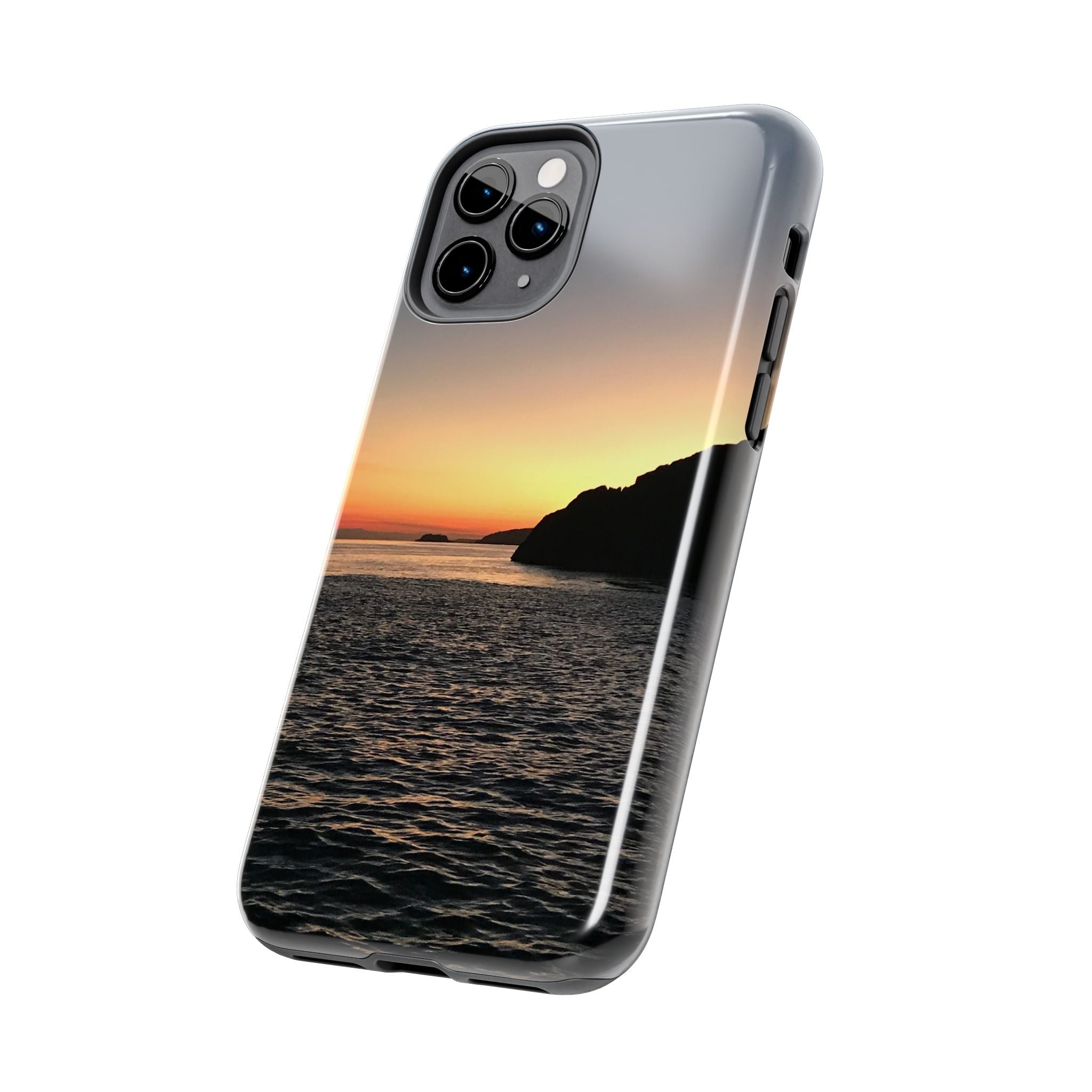 Sunset Ocean Tough Phone Case - Durable Protection for Adventurers