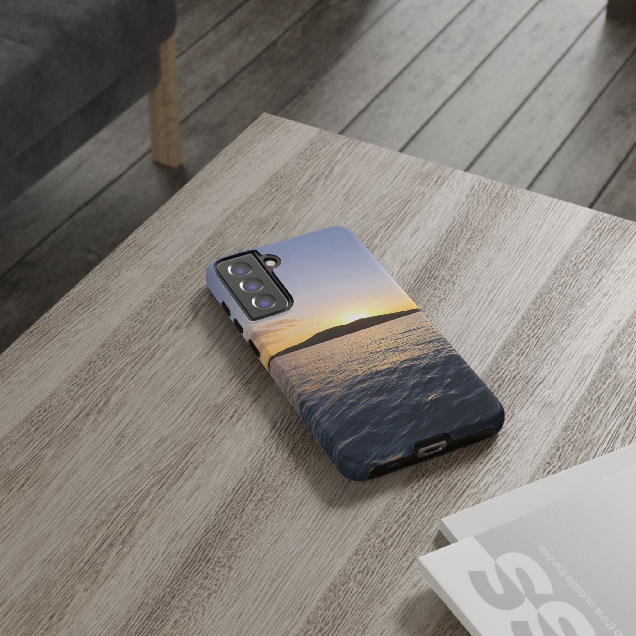 Scenic Phone Case - Tough Cases with Sunrise Design