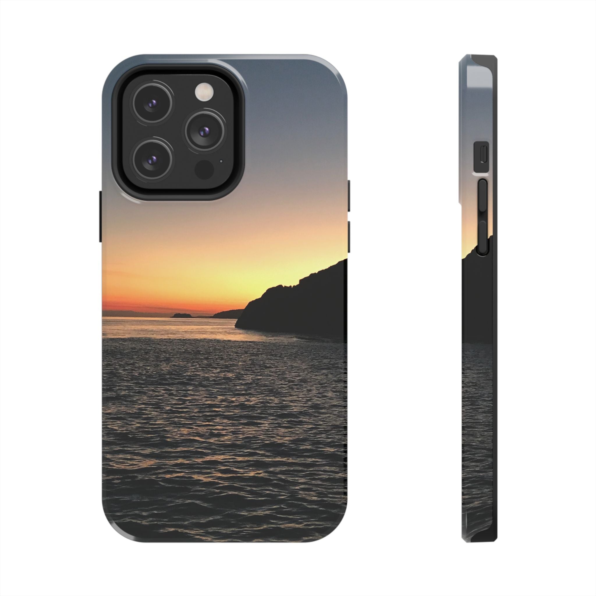 Sunset Ocean Tough Phone Case - Durable Protection for Adventurers