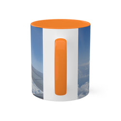 Aviation-Inspired Colorful Mug - 11oz Travel Coffee Cup