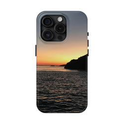 Sunset Ocean Tough Phone Case - Durable Protection for Adventurers