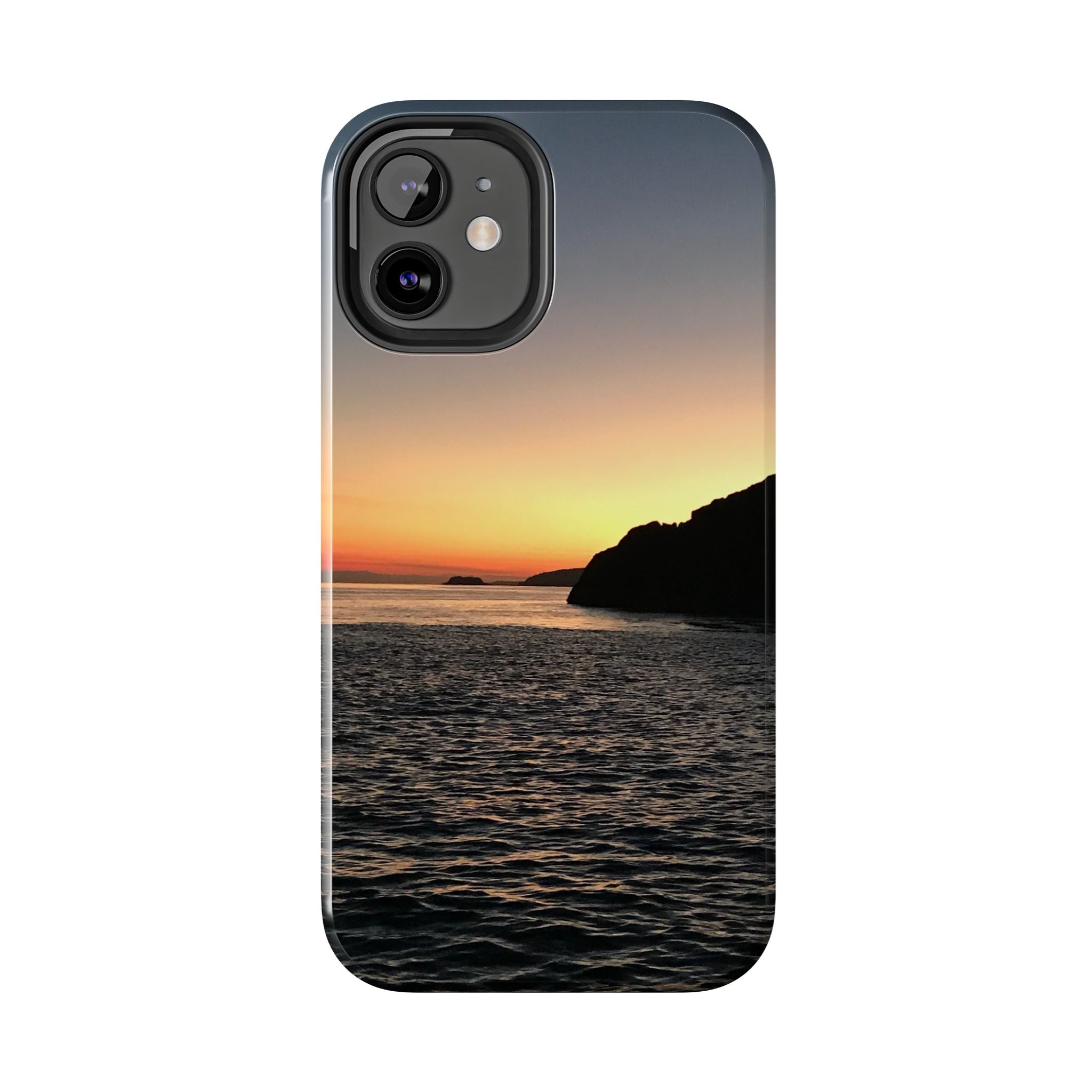 Sunset Ocean Tough Phone Case - Durable Protection for Adventurers