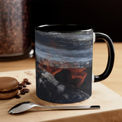 Cozy Campfire Accent Mug - Perfect for Campers & Nature Lovers