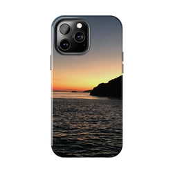 Sunset Ocean Tough Phone Case - Durable Protection for Adventurers