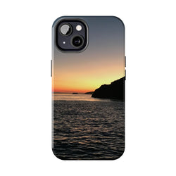 Sunset Ocean Tough Phone Case - Durable Protection for Adventurers