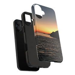 Sunset Ocean Tough Phone Case - Durable Protection for Adventurers