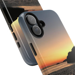 Sunset Ocean Tough Phone Case - Durable Protection for Adventurers