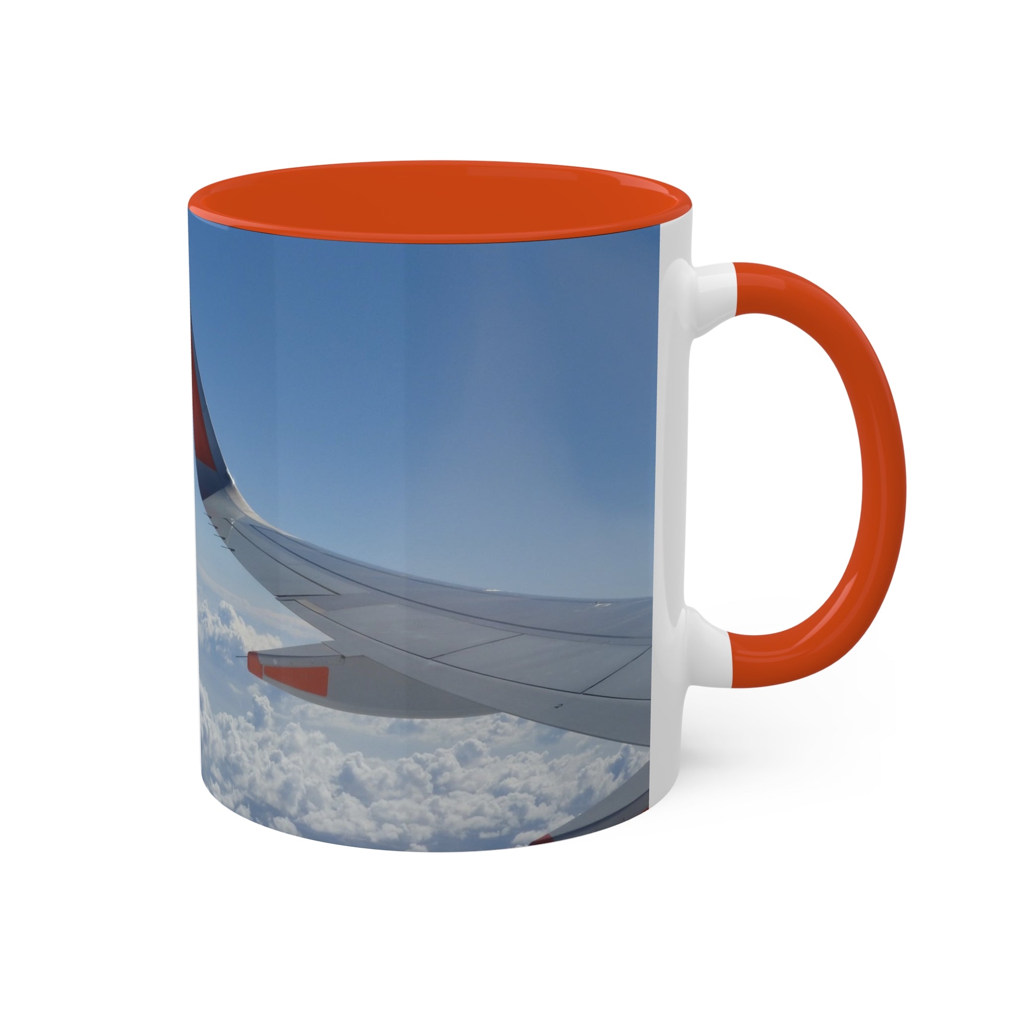 Aviation-Inspired Colorful Mug - 11oz Travel Coffee Cup