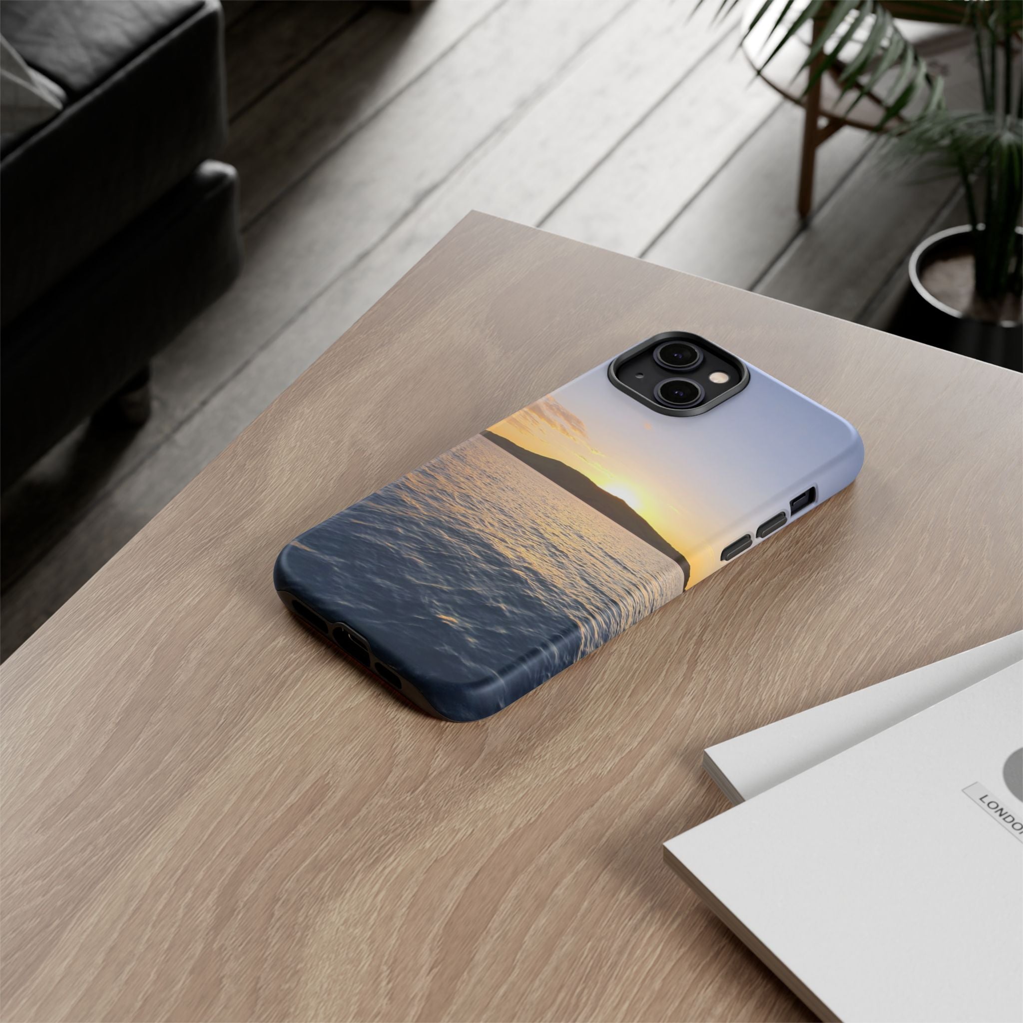 Scenic Phone Case - Tough Cases with Sunrise Design