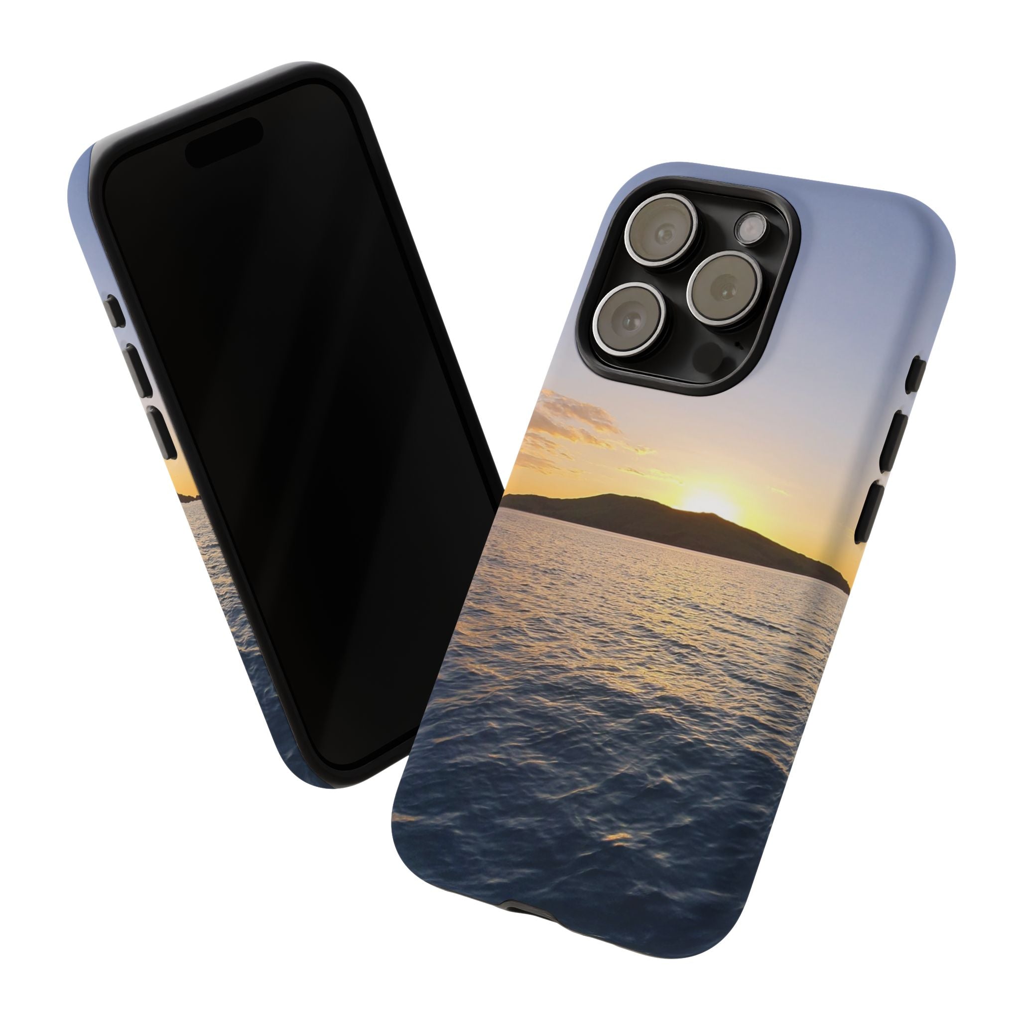 Scenic Phone Case - Tough Cases with Sunrise Design