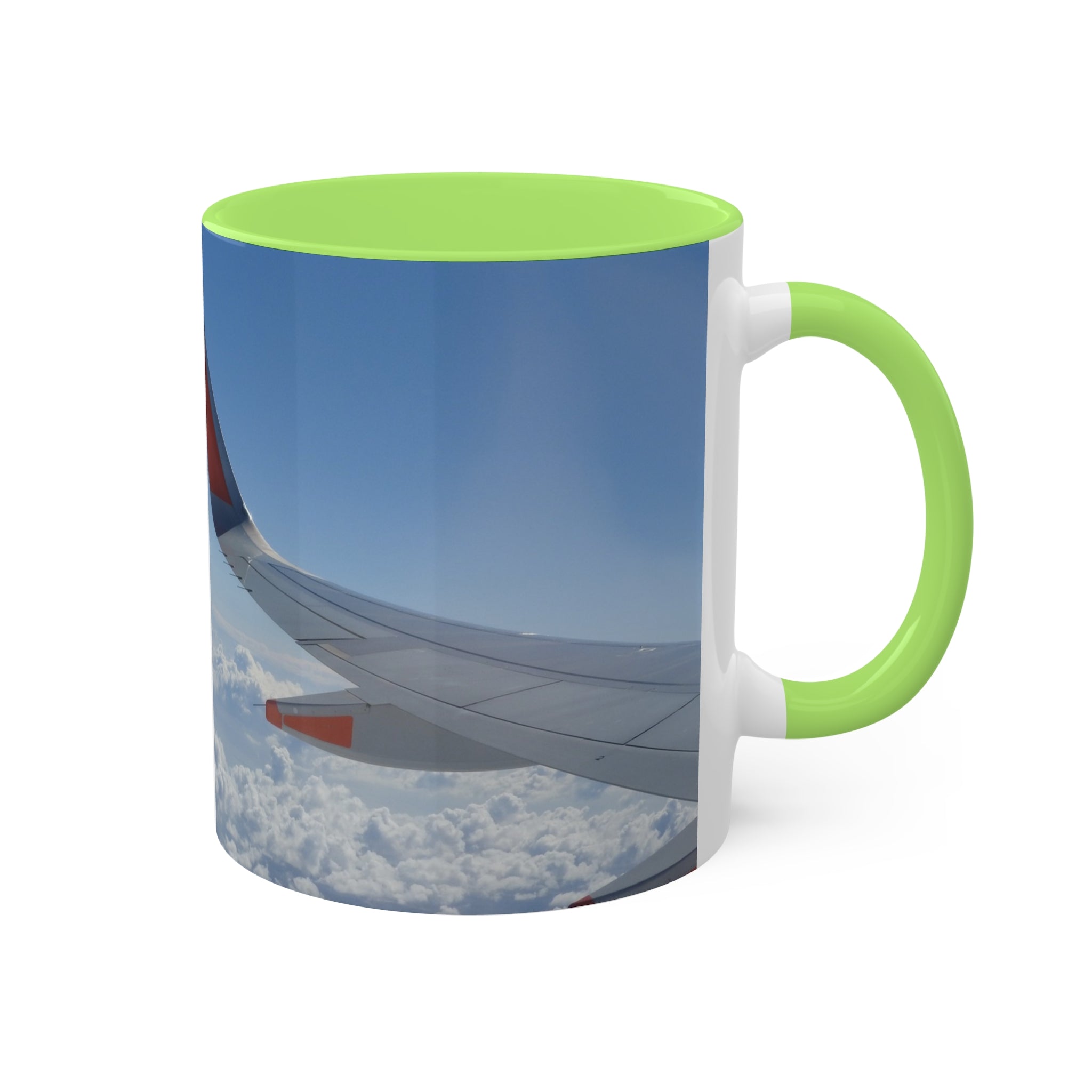 Aviation-Inspired Colorful Mug - 11oz Travel Coffee Cup