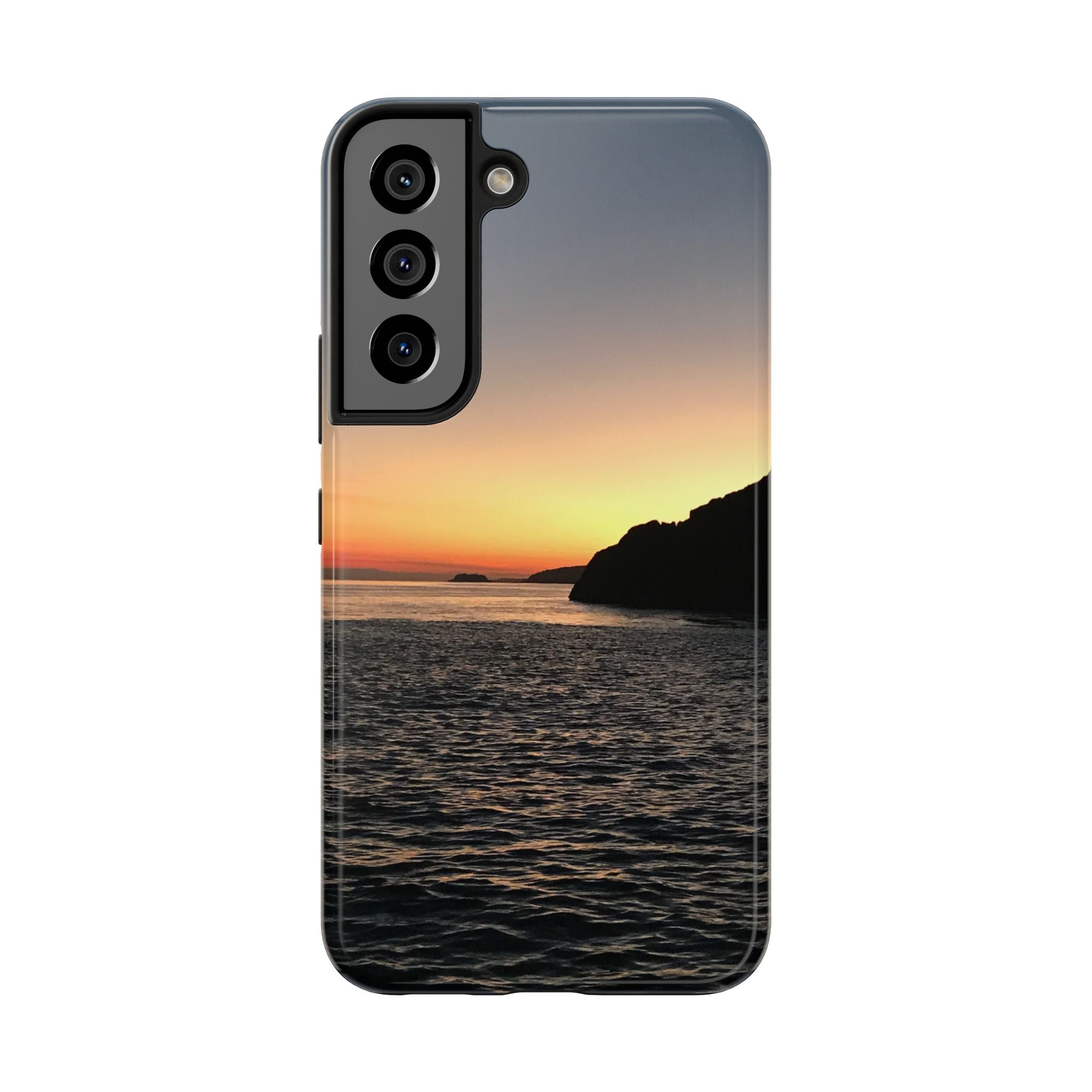 Sunset Ocean Tough Phone Case - Durable Protection for Adventurers