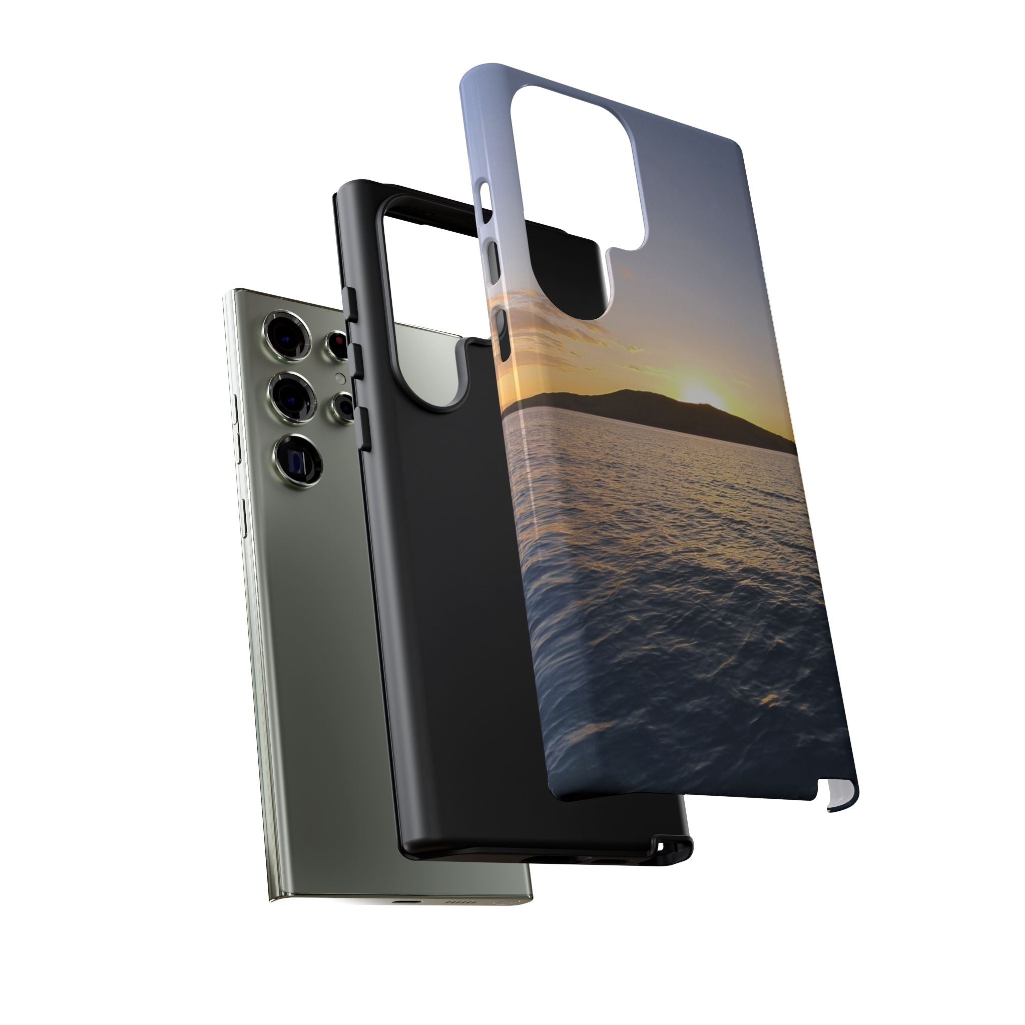 Scenic Phone Case - Tough Cases with Sunrise Design