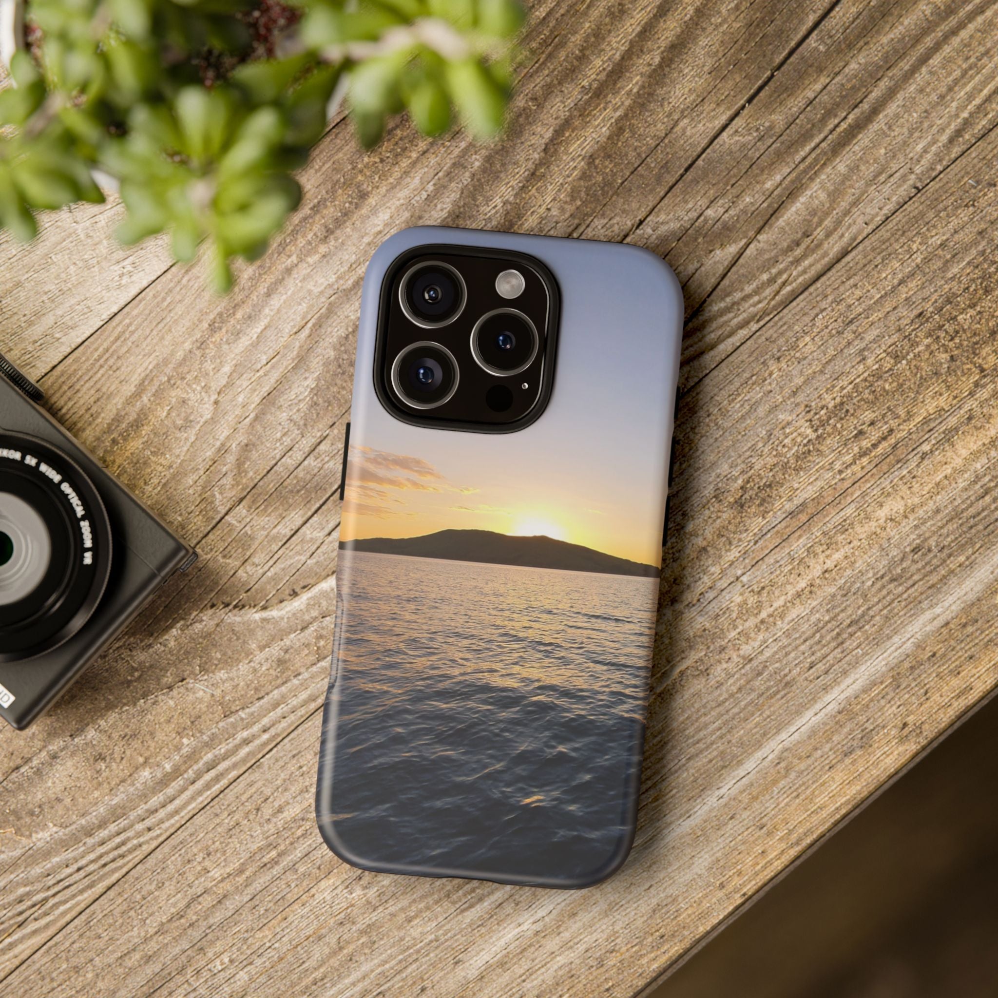 Scenic Phone Case - Tough Cases with Sunrise Design