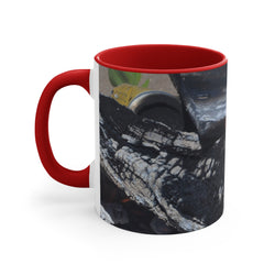 Cozy Campfire Accent Mug - Perfect for Campers & Nature Lovers