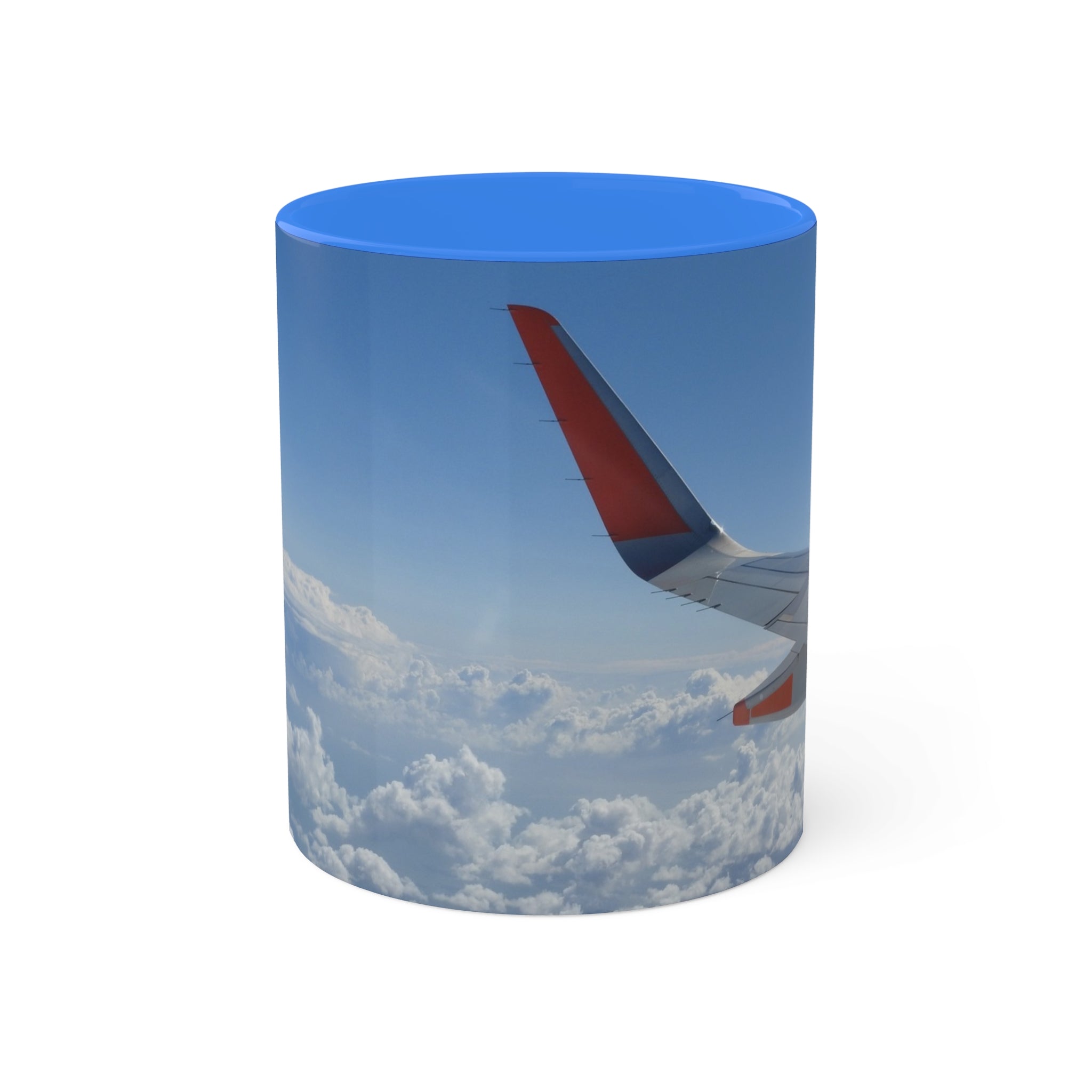 Aviation-Inspired Colorful Mug - 11oz Travel Coffee Cup