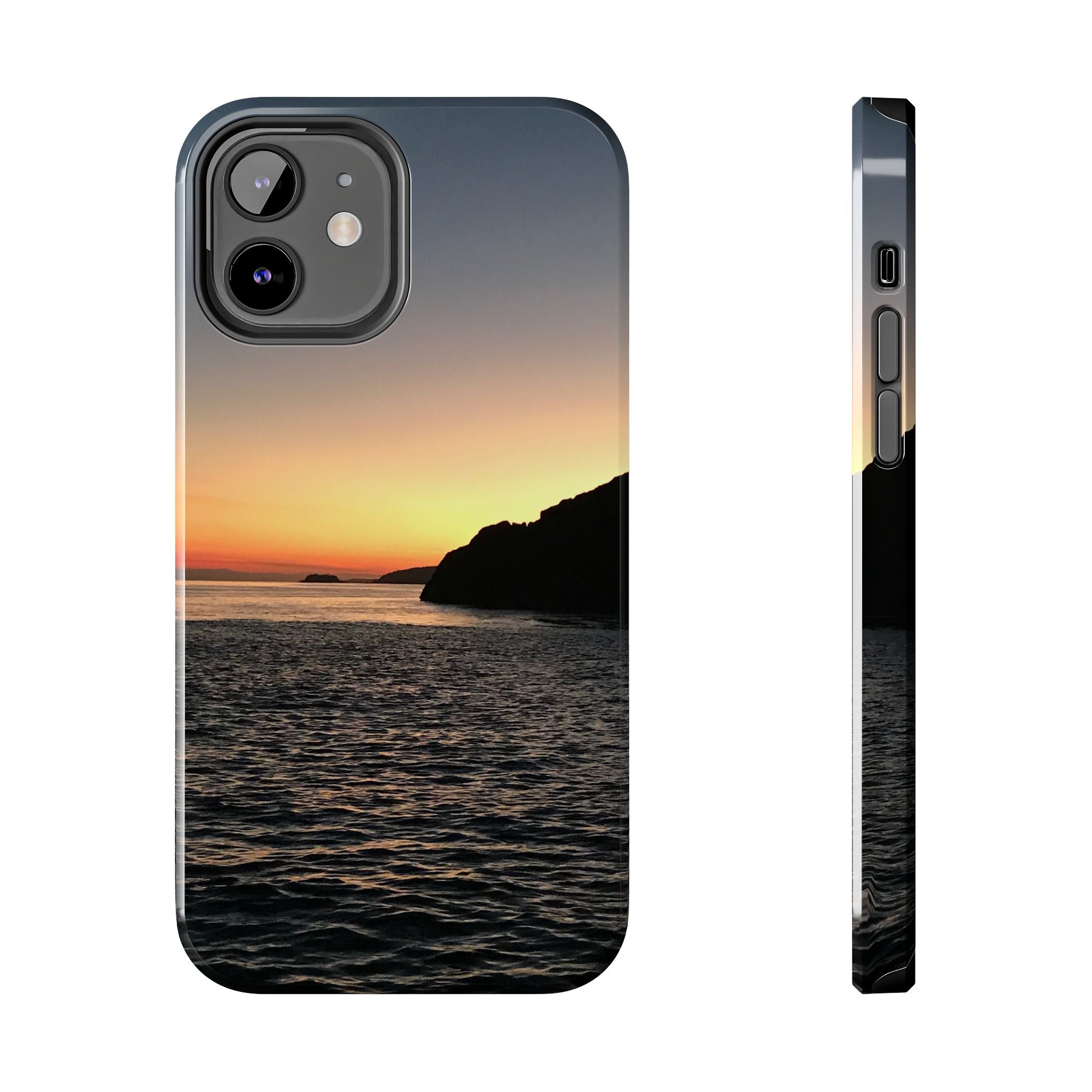 Sunset Ocean Tough Phone Case - Durable Protection for Adventurers