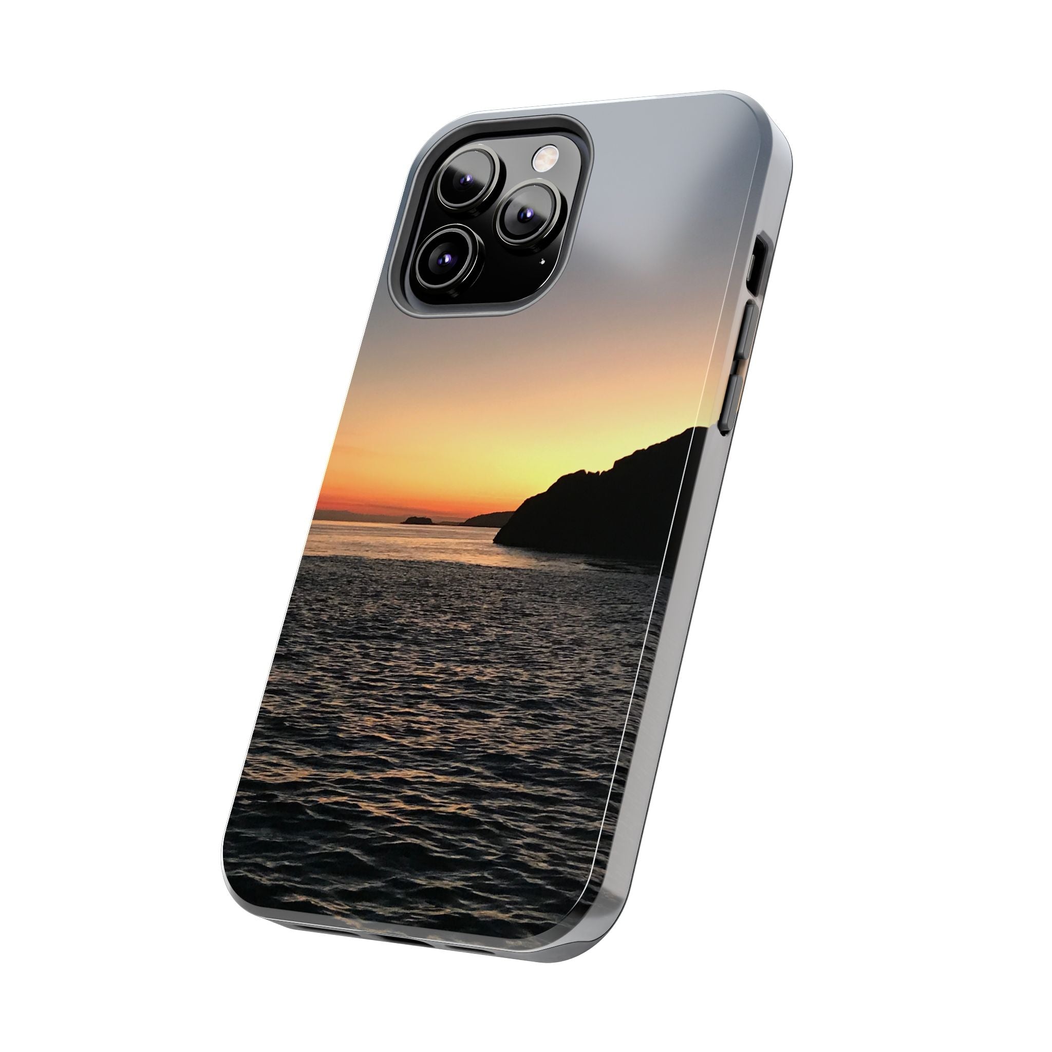 Sunset Ocean Tough Phone Case - Durable Protection for Adventurers