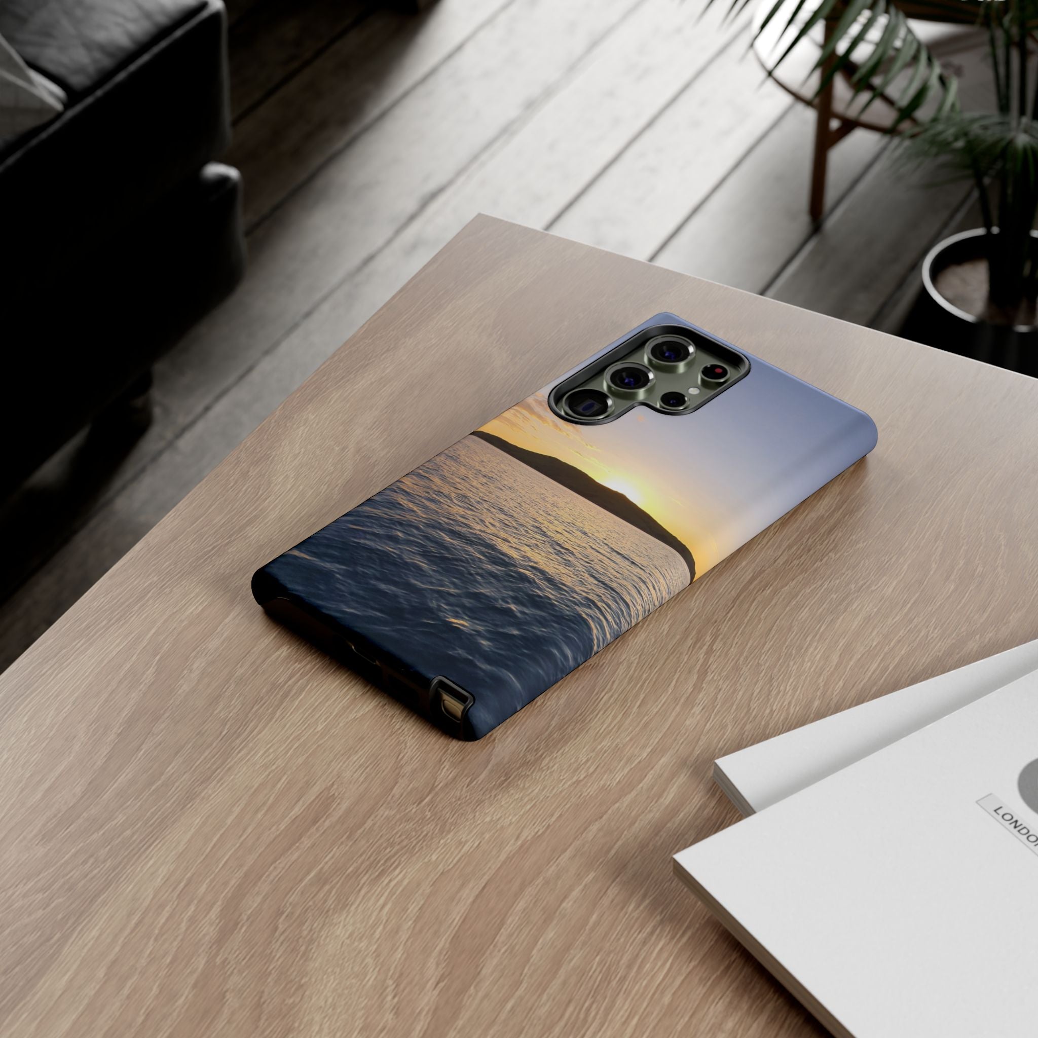 Scenic Phone Case - Tough Cases with Sunrise Design