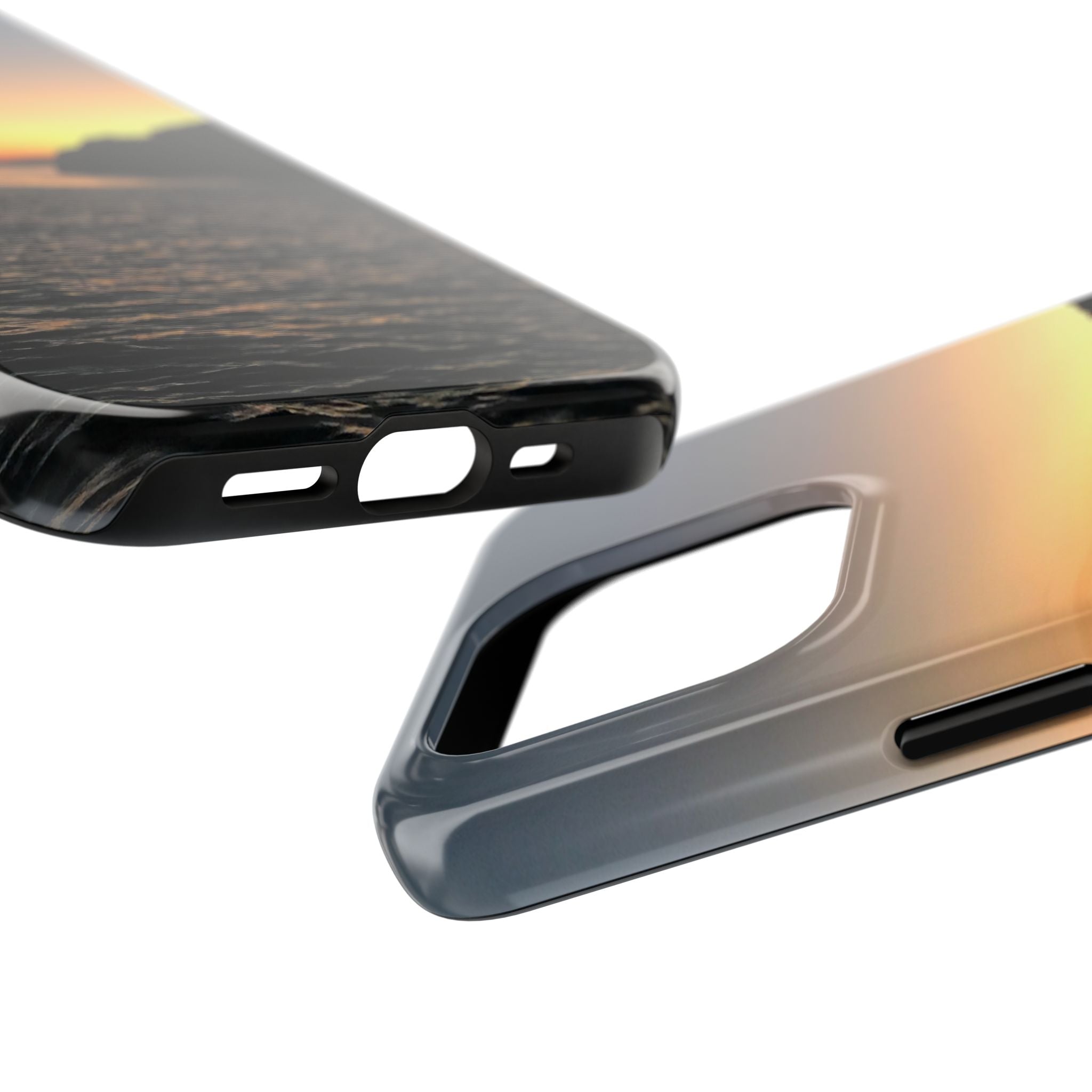 Sunset Ocean Tough Phone Case - Durable Protection for Adventurers