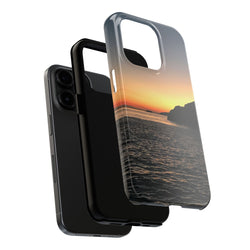 Sunset Ocean Tough Phone Case - Durable Protection for Adventurers