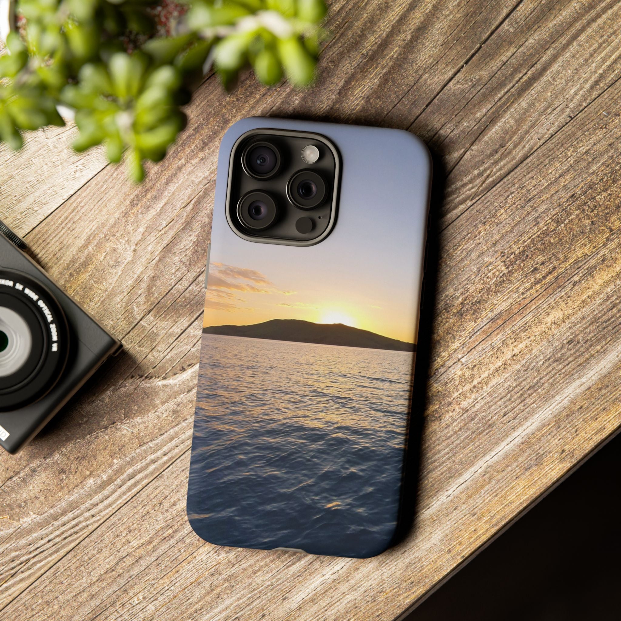 Scenic Phone Case - Tough Cases with Sunrise Design