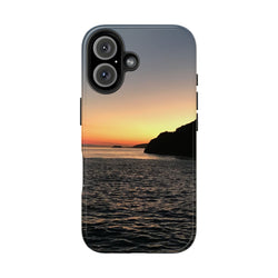 Sunset Ocean Tough Phone Case - Durable Protection for Adventurers