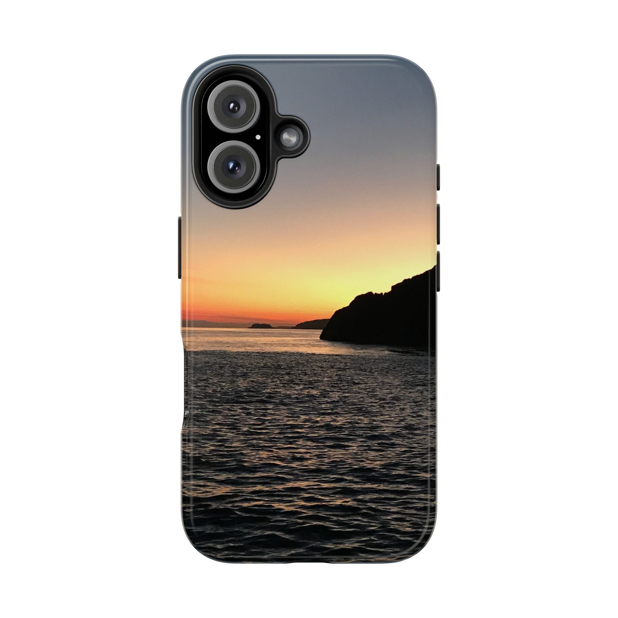 Sunset Ocean Tough Phone Case - Durable Protection for Adventurers